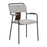 Zuo Modern Couva Dining Chair/Set of 2, Gray Tweed - 110938