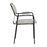 Zuo Modern Couva Dining Chair, Set of 2, Gray Tweed