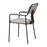 Zuo Modern Couva Dining Chair, Set of 2, Gray Tweed