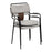 Zuo Modern Couva Dining Chair, Set of 2, Gray Tweed