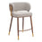 Zuo Modern Brew Counter Stool, Beige/Walnut