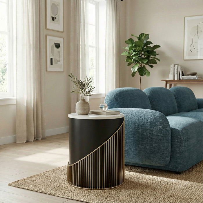 Zuo Modern Tova Side Table, Multicolor