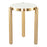 Zuo Modern Noan Side Table, White/Gold - 110954