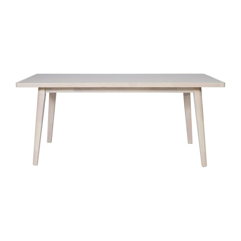 Zuo Modern Roms Dining Table, Whitewashed