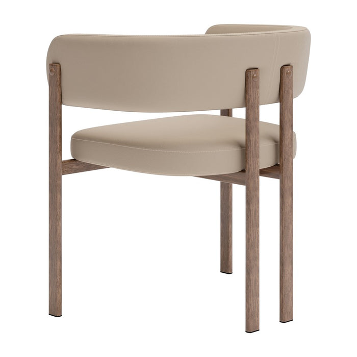 Zuo Modern Ruge Dining Chair, Set of 2, Beige