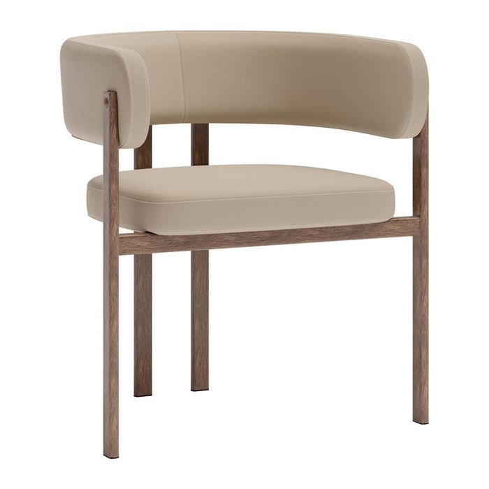 Zuo Modern Ruge Dining Chair, Set of 2, Beige