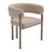 Zuo Modern Ruge Dining Chair, Set of 2, Beige