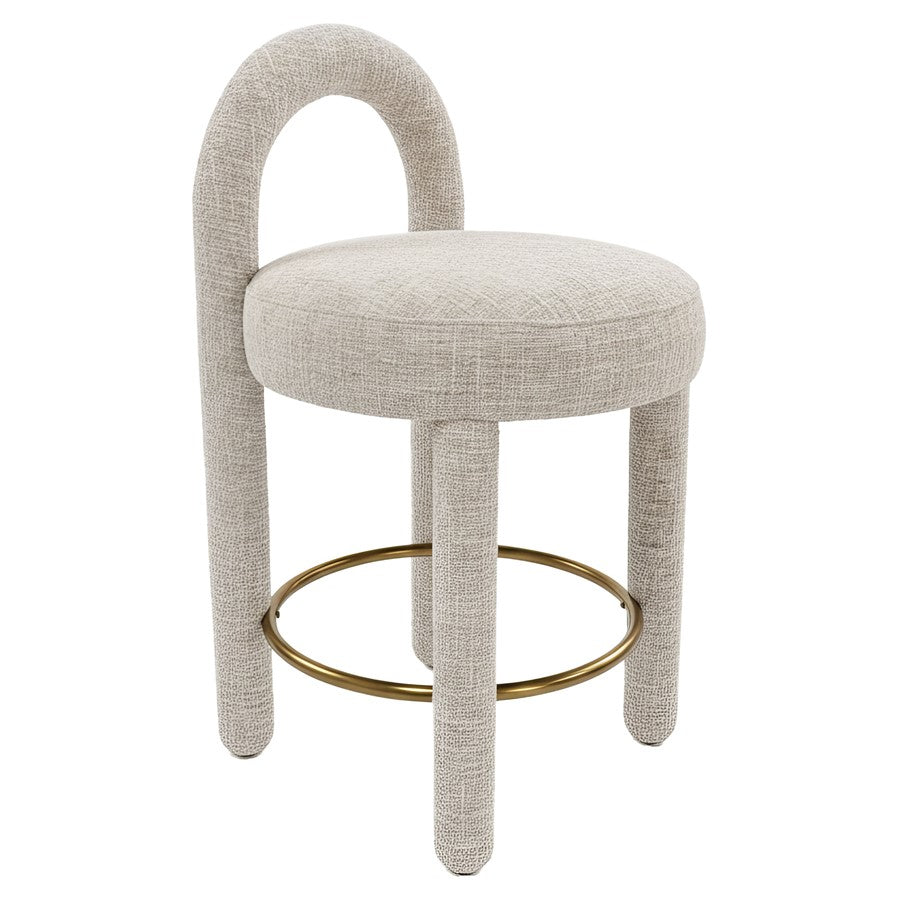 Zuo Modern Curco Counter Stool/Set of 2, Gray - 110993