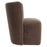 Zuo Modern Bambun Dining Chair, with Wheels Taupe