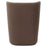 Zuo Modern Bambun Dining Chair, with Wheels Taupe
