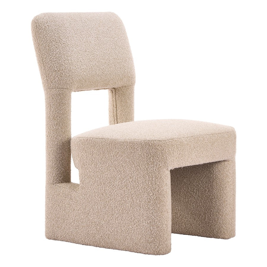 Zuo Modern Dewey Dining Chair/Set of 2, Beige - 111003