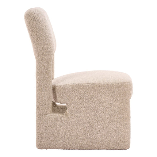 Zuo Modern Dewey Dining Chair, Set of 2, Beige