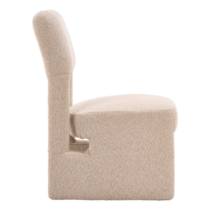 Zuo Modern Dewey Dining Chair, Set of 2, Beige