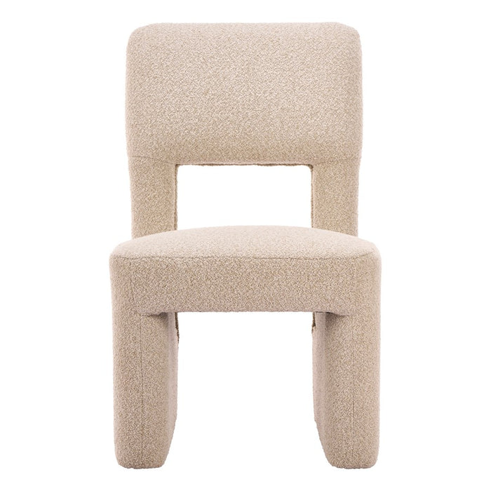 Zuo Modern Dewey Dining Chair, Set of 2, Beige