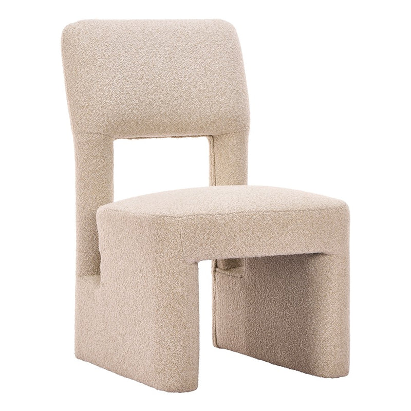 Zuo Modern Dewey Dining Chair, Set of 2, Beige