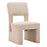 Zuo Modern Dewey Dining Chair, Set of 2, Beige