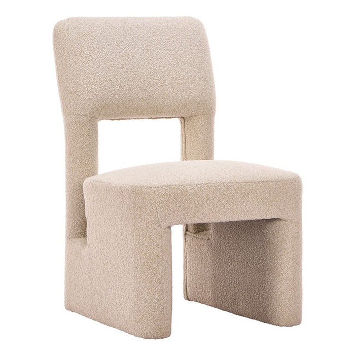 Zuo Modern Dewey Dining Chair, Set of 2, Beige