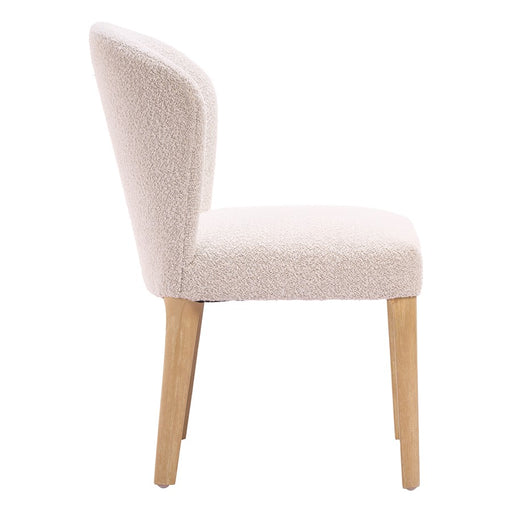 Zuo Modern Mondstein Dining Chair, Set of 2, Ivory