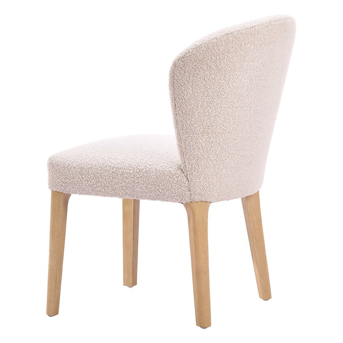 Zuo Modern Mondstein Dining Chair, Set of 2, Ivory