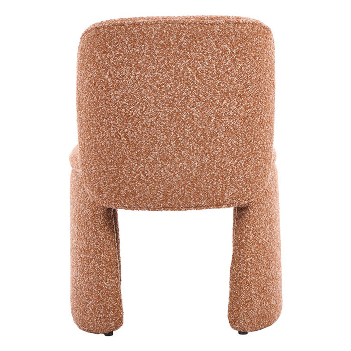Zuo Modern Citrine Dining Chair, Set of 2, Biscuit Brown