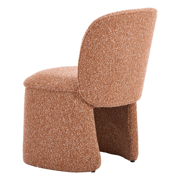 Zuo Modern Citrine Dining Chair, Set of 2, Biscuit Brown