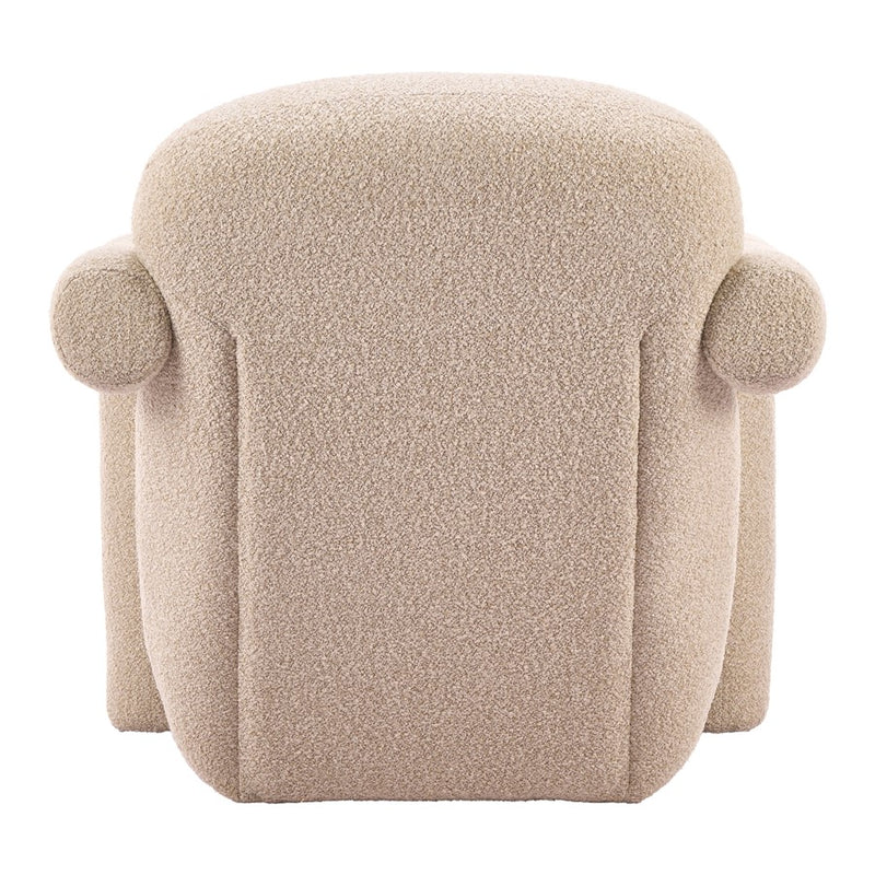 Zuo Modern Selenya Accent Chair, Beige