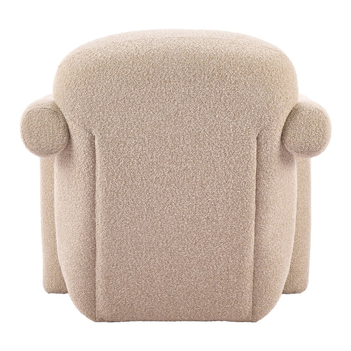 Zuo Modern Selenya Accent Chair, Beige