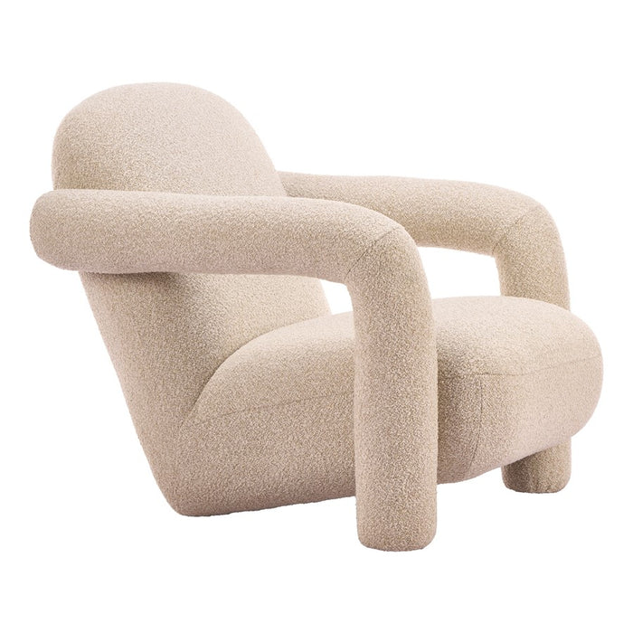 Zuo Modern Selenya Accent Chair, Beige