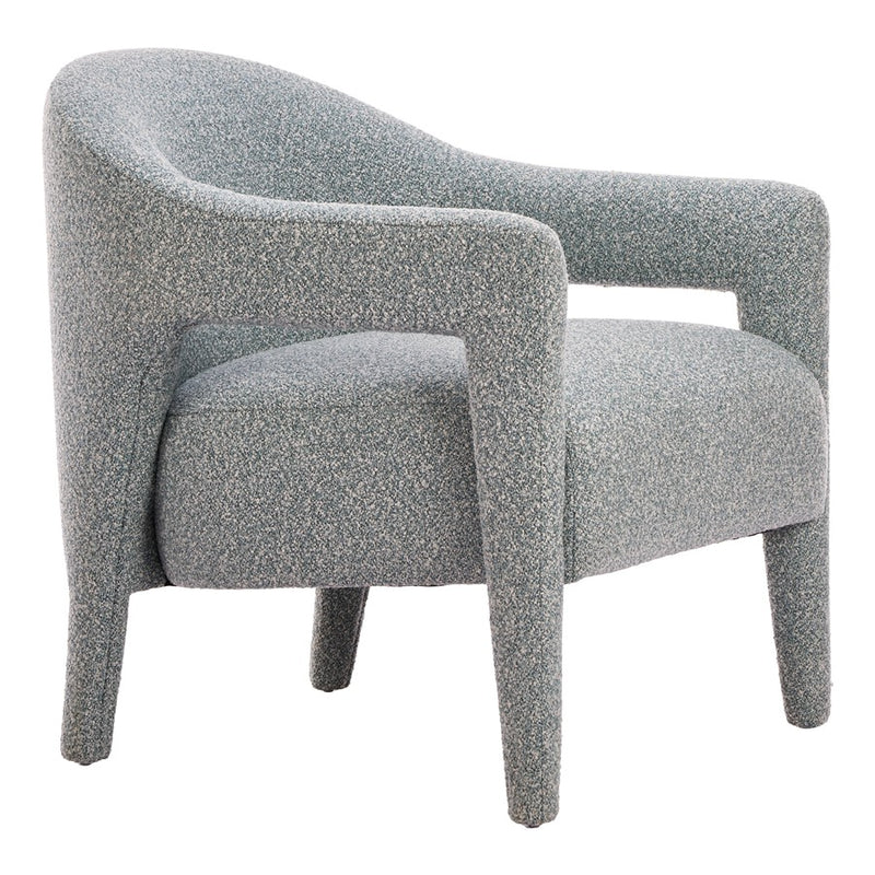 Zuo Modern Eluma Accent Chair, Dusty Teal
