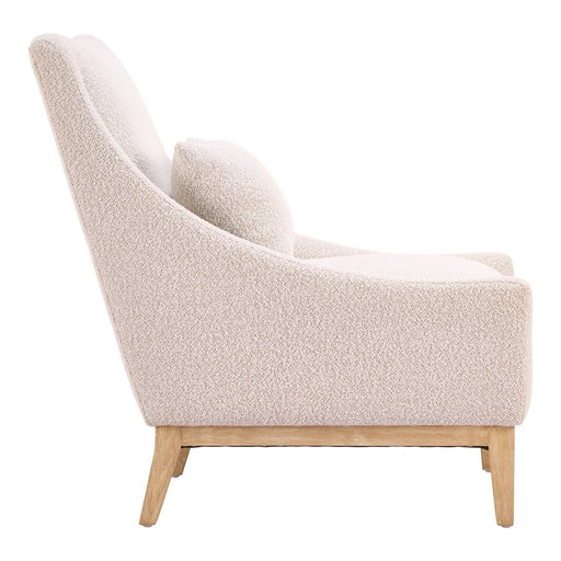 Zuo Modern Velun Accent Chair, Ivory