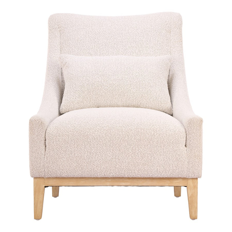 Zuo Modern Velun Accent Chair, Ivory