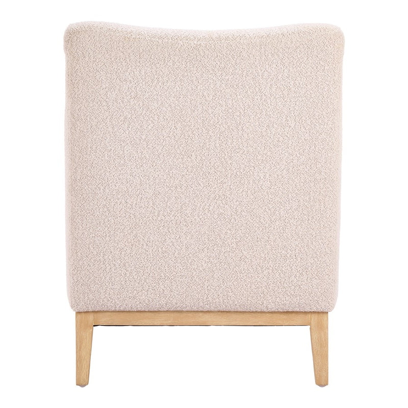 Zuo Modern Velun Accent Chair, Ivory
