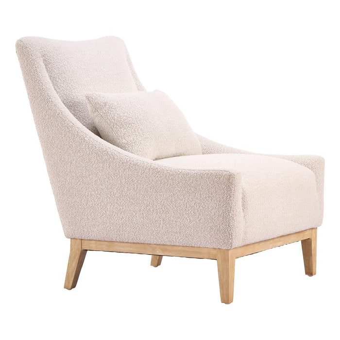 Zuo Modern Velun Accent Chair, Ivory