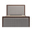 Zuo Modern Somune Queen Bed, Gray/Walnut