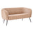 Zuo Modern Racine Loveseat, Linen Beige - 111082