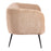Zuo Modern Racine Loveseat, Linen Beige