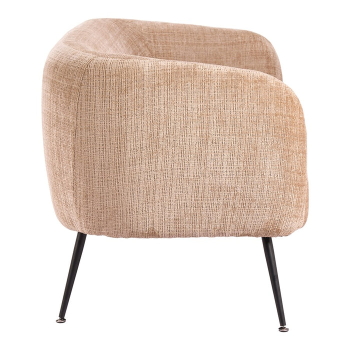 Zuo Modern Racine Loveseat, Linen Beige