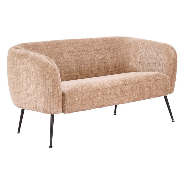 Zuo Modern Racine Loveseat, Linen Beige