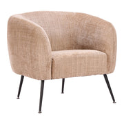 Zuo Modern Racine Accent Chair, Linen Beige - 111083