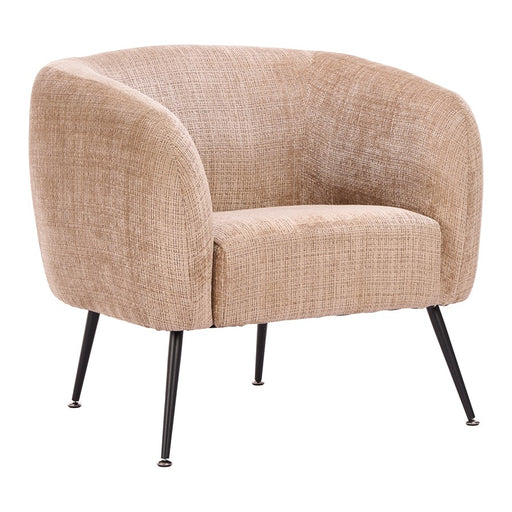 Zuo Modern Racine Accent Chair, Linen Beige - 111083