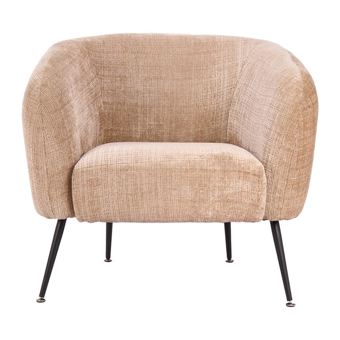Zuo Modern Racine Accent Chair, Linen Beige