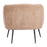 Zuo Modern Racine Accent Chair, Linen Beige