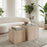 Zuo Modern Cambro Coffee Table, Set (2-Piece) Stone Beige