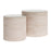 Zuo Modern Carzo Coffee Table, Set (2-Piece) Stone Beige - 111085
