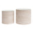 Zuo Modern Carzo Coffee Table, Set (2-Piece) Stone Beige