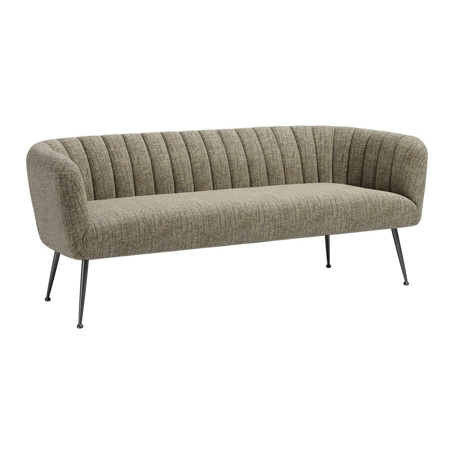 Zuo Modern Deco Sofa, Green Tweed - 111087