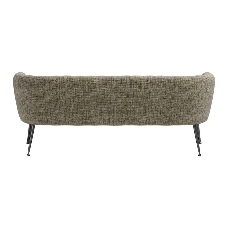 Zuo Modern Deco Sofa, Green Tweed