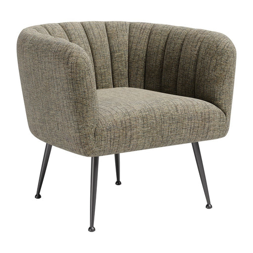 Zuo Modern Deco Accent Chair, Green Tweed - 111088