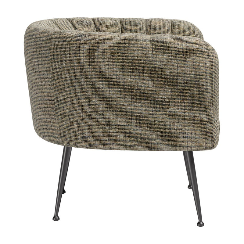 Zuo Modern Deco Accent Chair, Green Tweed