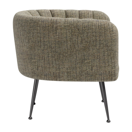 Zuo Modern Deco Accent Chair, Green Tweed